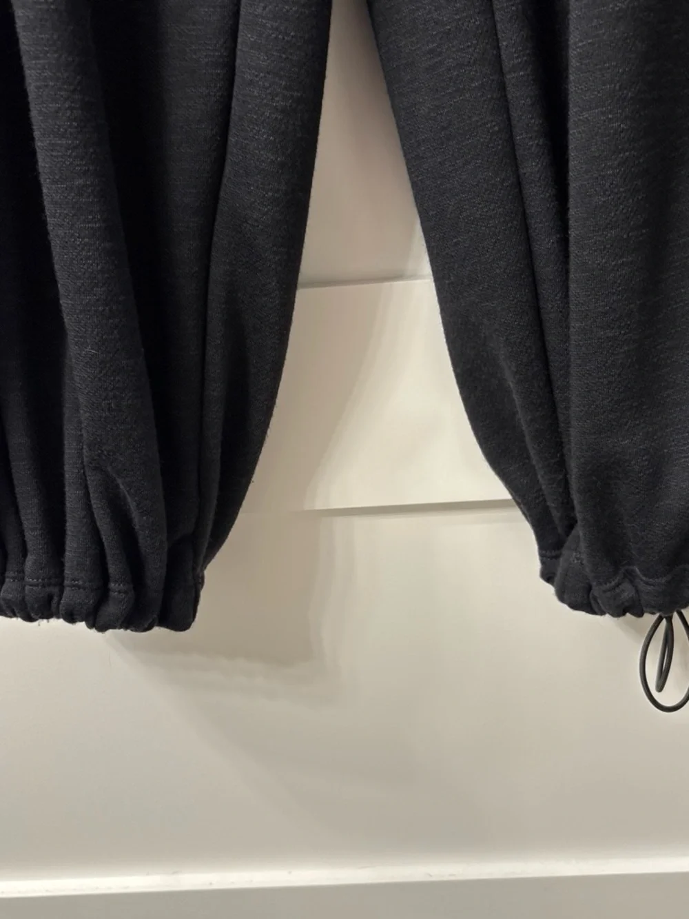 Free People Black Drawstring Jogger Pants